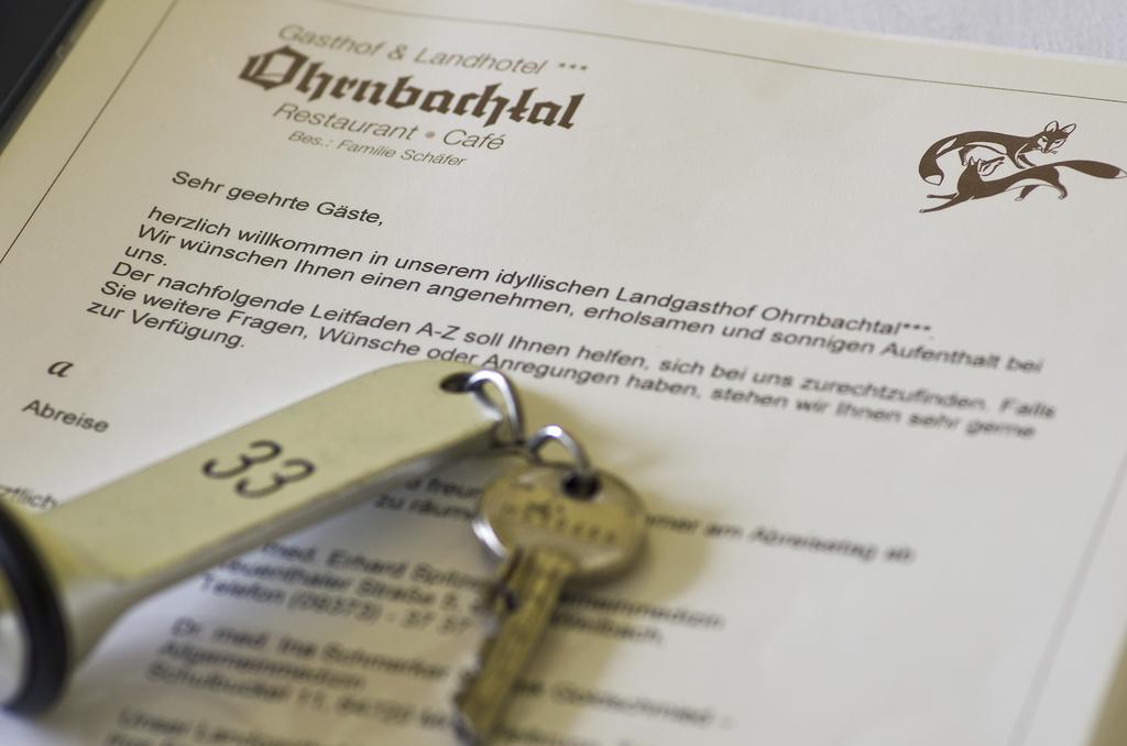 Gasthof & Landhotel Ohrnbachtal Weilbach Zewnętrze zdjęcie